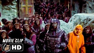 Instrument Of My God Scene  BENEATH THE PLANET OF THE APES 1970 Movie CLIP HD [upl. by Stoat]