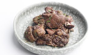 Simple Baked Chicken Livers Recipe [upl. by Faxen]