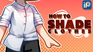 How to Shade Gacha Clothes  voice over  IbisPaint  Tutorial [upl. by Yeliak]