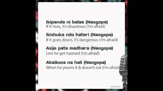 Some lines from Sukari by Zuchu and their meaning based translation Swahili SwaWithTwea [upl. by Oirom]