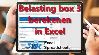 Belasting box 3 berekenen in Excel ✅ [upl. by Yrogerg]