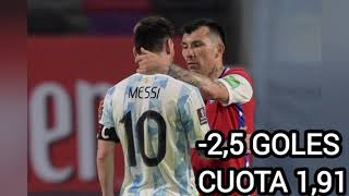 APUESTAS CLASIFICACIÓN MUNDIAL SUDAMÉRICA ⚽ ARGENTINA VS CHILE ⚽ [upl. by Tybie417]