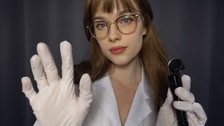 ASMR DOCTOR ROLE PLAY Ear Exam amp Ear cleaning ASMR [upl. by Roinuj]