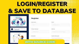 Create Login and Register Flask App New  Complete Tutorial [upl. by Eadnus437]