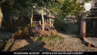 Wunduniik v300  Skyrim SE Wabbajack Modlist  Riverwood Showcase  NEXT GEN GRAPHICS [upl. by Feinberg]