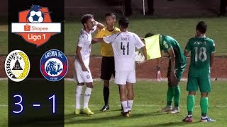 PSS Sleman Vs Arema FC 31 All Goal amp Highlights Shopee Liga 1 Indonesia Live Stadion Maguwoharjo [upl. by Atlas]