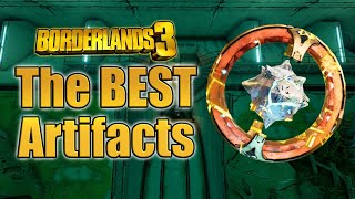 Top 10 MUSTHAVE Artifacts in Borderlands 3 for FL4K Amara Zane amp Moze [upl. by Randolf530]