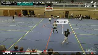 Indoorhockey  zaalhockey  detail positionering rotation building attack [upl. by Mandelbaum]