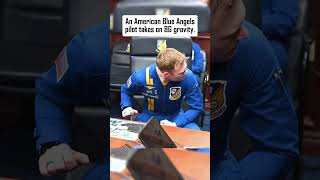 An American Blue Angels pilot takes on 8G gravity [upl. by Eilegna]