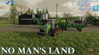 JOHN DEERE DRILL AND CART FOR THE BIG FIELDS BARLEY HARVEST STILL ON  Farming Simulator 22  EP65 [upl. by Llenor]