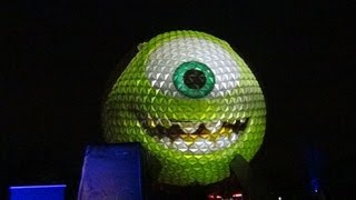 Mike Wazowski Pumpkin Carving  DisneyPixars Monsters University [upl. by Stanwood272]