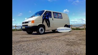 VW T4 Campervan DIY conversion Phedra [upl. by Aihsemat]