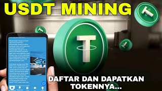 MINING USDT DAFTAR DAN DAPATKAN TOKEN USDTNYA [upl. by Allimac]