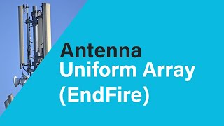 Array Antenna  EndFire array [upl. by Beaufert133]