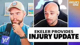 Ekelers Edge Austin Ekeler provides update on injury and reacts to other major RB injuries [upl. by Erine464]