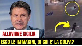 SCONVOLGENTE ALLUVIONE IN SICILIA ECCO LE IMM4GINI DI UN SALVATAGGIO INCREDIBILE [upl. by Marni]