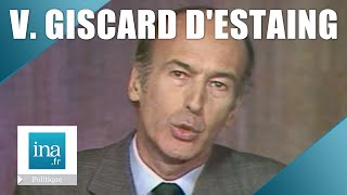 Valéry Giscard dEstaing 1974  Archive vidéo INA [upl. by Ttayh]