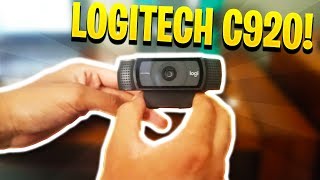 Logitech C920 HD Pro Webcam Unboxing Video 2018 [upl. by Hallvard]