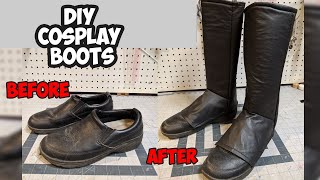 DIY Cosplay Boots Gaiters [upl. by Audsley]