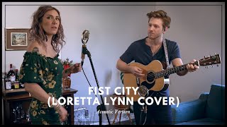 Fist City Loretta Lynn Cover  Acoustic [upl. by Nuawtna]