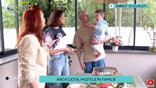 Stirile Kanal D  Anca Ciota Pastele in familie  Editie de pranz [upl. by Ardnuassak625]