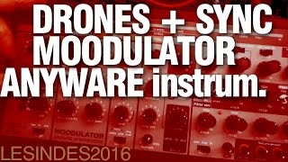 ANYWARE INSTRUMENTS MOODULATOR  DRONE  SYNC [upl. by Ney73]