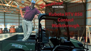 Kubota RTV XG850 Sidekick Walkthrough [upl. by Ciprian]