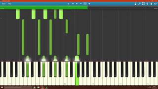 Mellon Collie and the Infinite Sadness  Piano Tutorial Synthesia [upl. by Vivie]