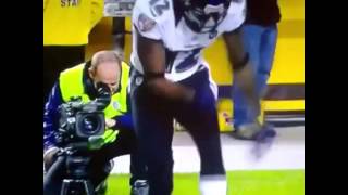 Jacoby jones touchdown celebration [upl. by Ahtibbat]