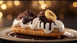 Eclairs A delicious and elegant dessert New ideas It will be delicious and beautiful [upl. by Boiney]