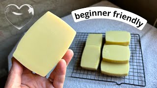 Soap Making Tutorial and Recipe for Absolute Beginners you can do it [upl. by Pollard]