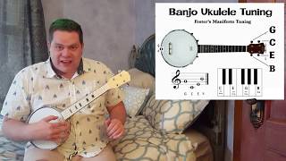 Festers Manifesto Banjolele Tutorial [upl. by Deadman]