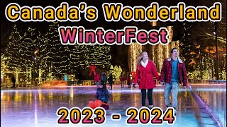 Experience the Magic Journey Through Canada Wonderlands WinterFest [upl. by Bronez]