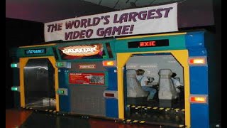 Worlds Largest Video Game The Lost Galaxian 3 Theater [upl. by Haliled]