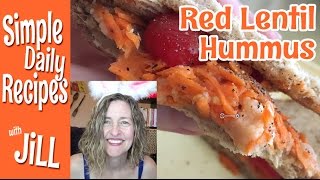 Red Lentil Hummus Sandwiches [upl. by Israel]