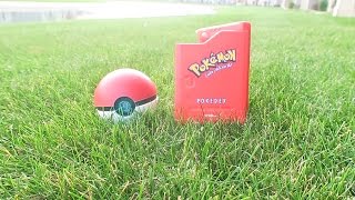 REAL LIFE POKEBALL amp POKEDEX  Real Life Pokemon Hunting [upl. by Paxton]