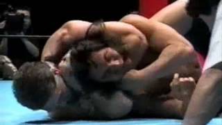 Ken Shamrock vs Takaku Fuke Pancrase Yes We Are Hybrid Wrestlers 3 [upl. by Prior]