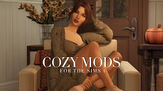 40 MUST HAVE Mods for Cozy Gameplay  The Sims 4 Autumn Edition [upl. by Philine]