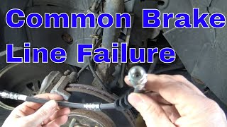 Common Brake Failure in Ford Escape  Mercury Mariner [upl. by Livvyy]