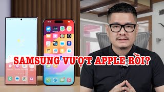 Tư vấn điện thoại Samsung vượt iPhone Apple trong quý I [upl. by Goldston]