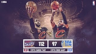 Warriors vs Cavaliers Game 5 NBA Finals  061316 Full Highlights [upl. by Camilo]