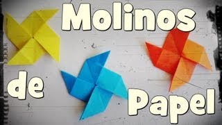 Molino de Papel  Origami [upl. by Gerson]