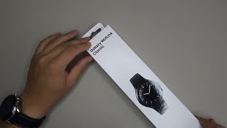 Samsung Galaxy Watch4 Classic 42mm Black Unboxing Setup amp Comparison [upl. by Zed]