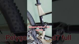 Full upgrade sepeda polygon siskiu d7 bicycle gowes shorts [upl. by Aleehs]