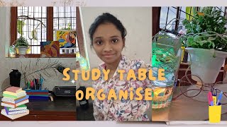 Study Table Organise 🥰 desk tour 👍 [upl. by Accever]