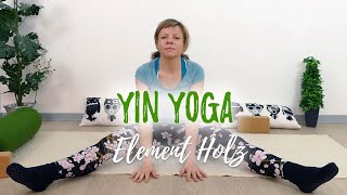 Yin Yoga Holz Element  Leber und Gallenblase [upl. by Rakia]