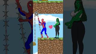 Please help SpiderMan save his sonspiderman JOKER hulk superheroes marvel [upl. by Derzon]