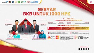 Gebyar BKB untuk 1000 HPK [upl. by Shuman]