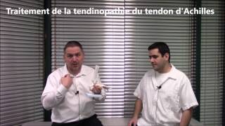 Traitement de la tendinopathie du tendon dachilles Douleur au dos du talon [upl. by Lekram439]