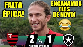 MELHORES MOMENTOS  FLAMENGO 2x1 BOTAFOGO  FILIPE LUÃS SHOLA E LORRAN  BRASILEIRÃƒO SUB20 ENSAIADA [upl. by Klatt]